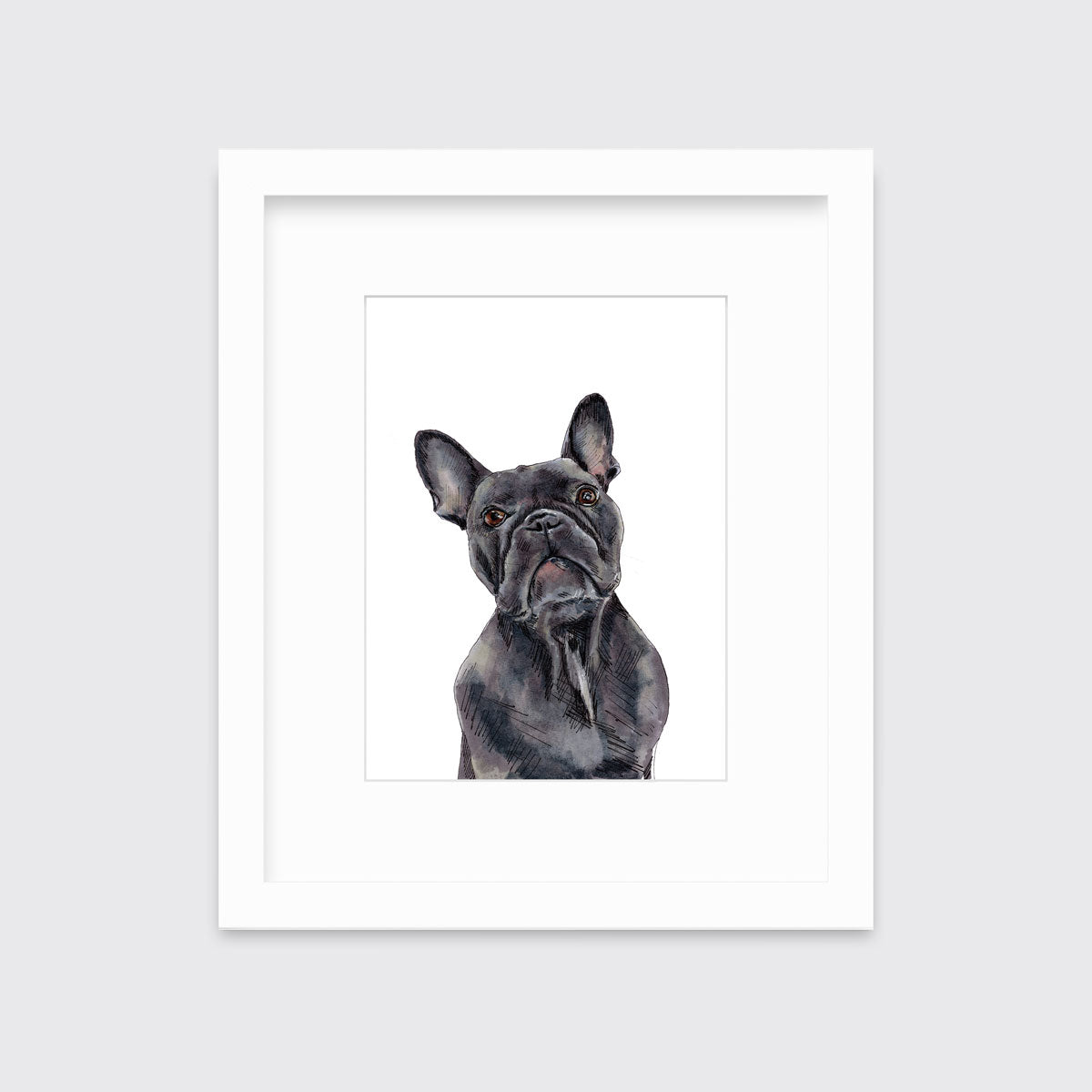 The Frenchie - Open Edition Paper Print