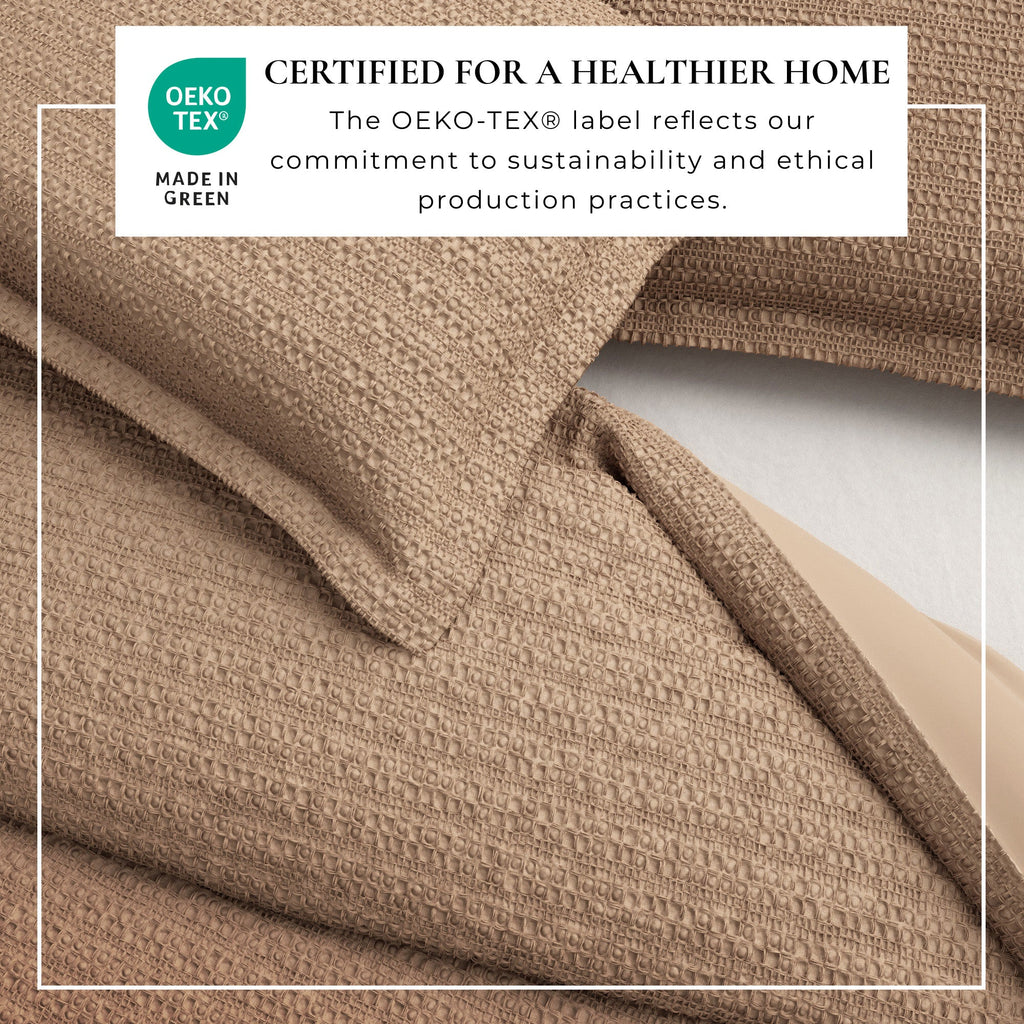 100% Cotton Honeycomb Waffle Duvet Set - Mattea Collection