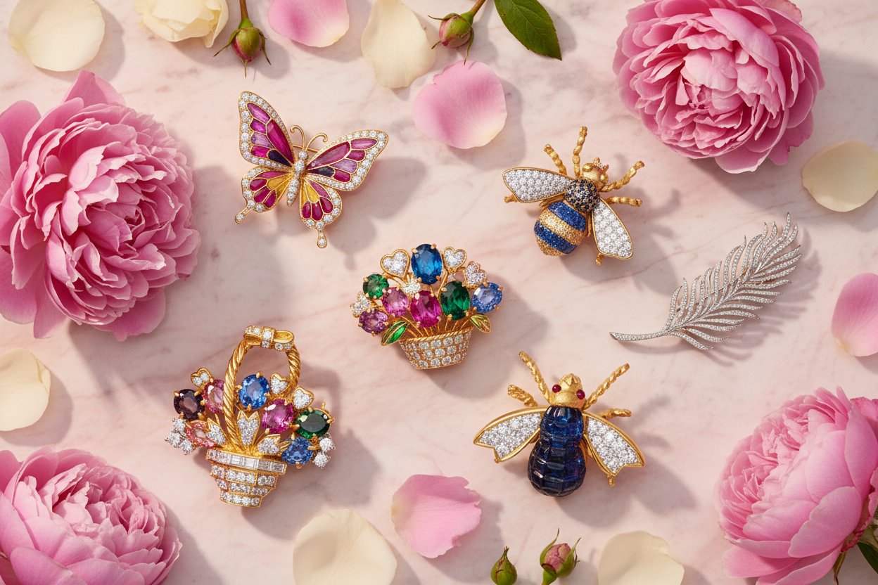 Full Colorful Brooch Hero