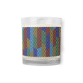 Glass jar soy wax candle