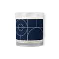 Glass jar soy wax candle