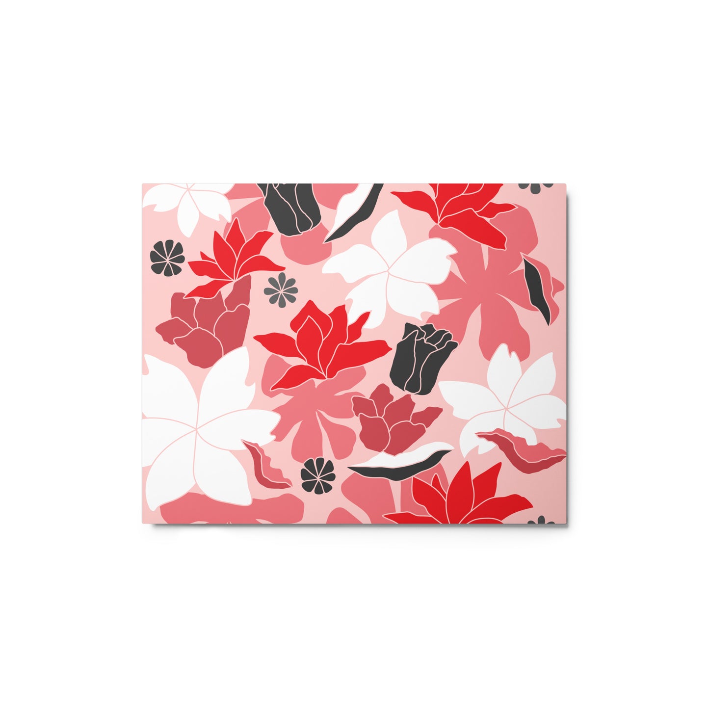 Hibiscus on Metal print