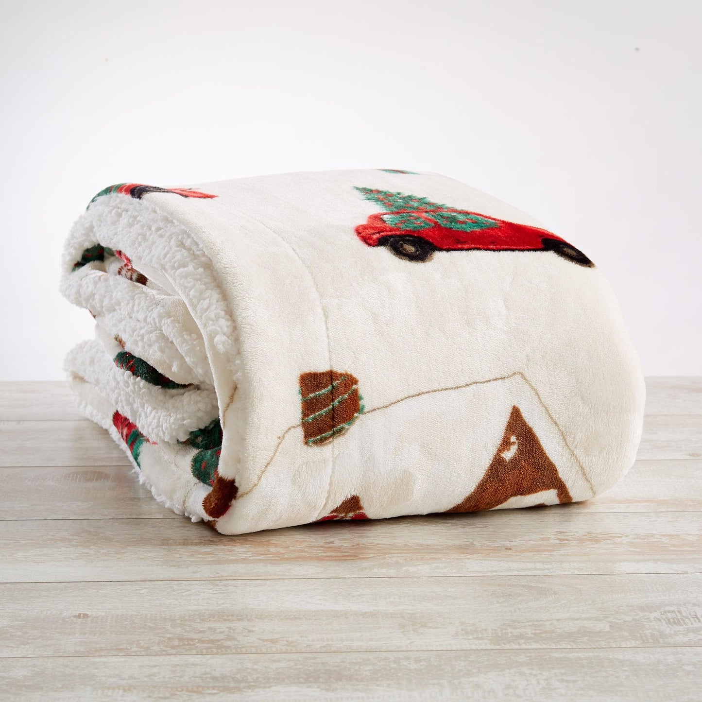 Holiday Sherpa Throw - Esmay Collection