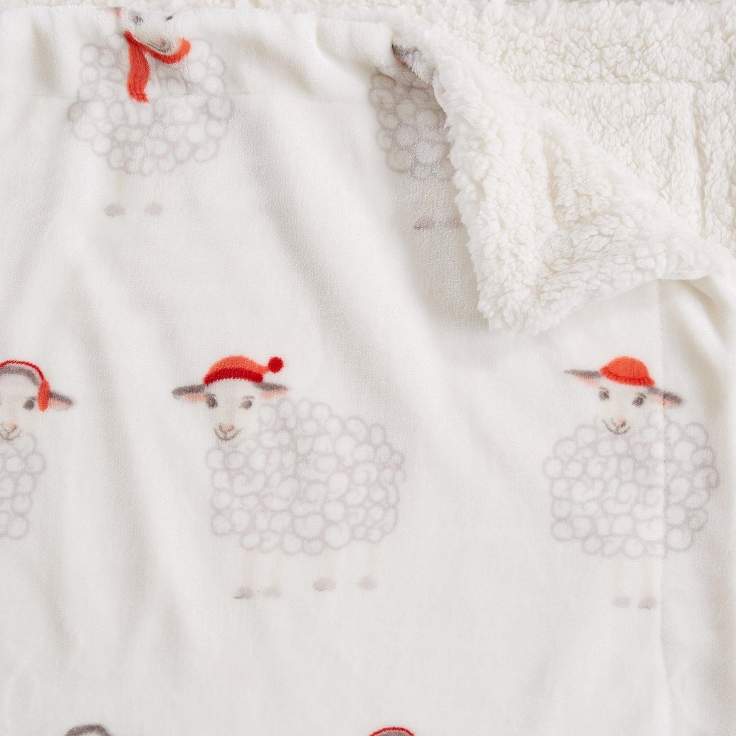 Holiday Sherpa Throw - Esmay Collection