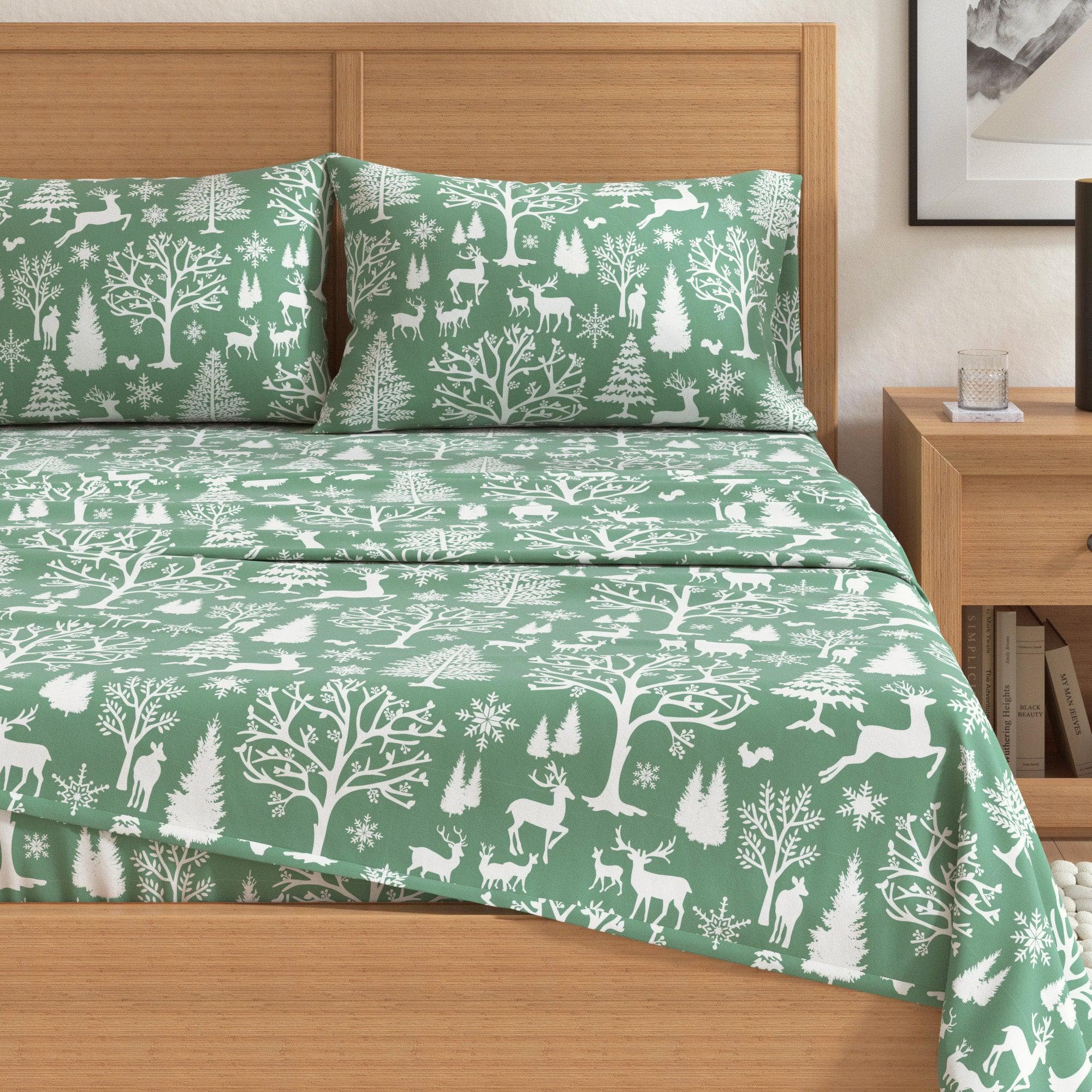 4-Piece Turkish Cotton Flannel Sheet - Lakeview Collection