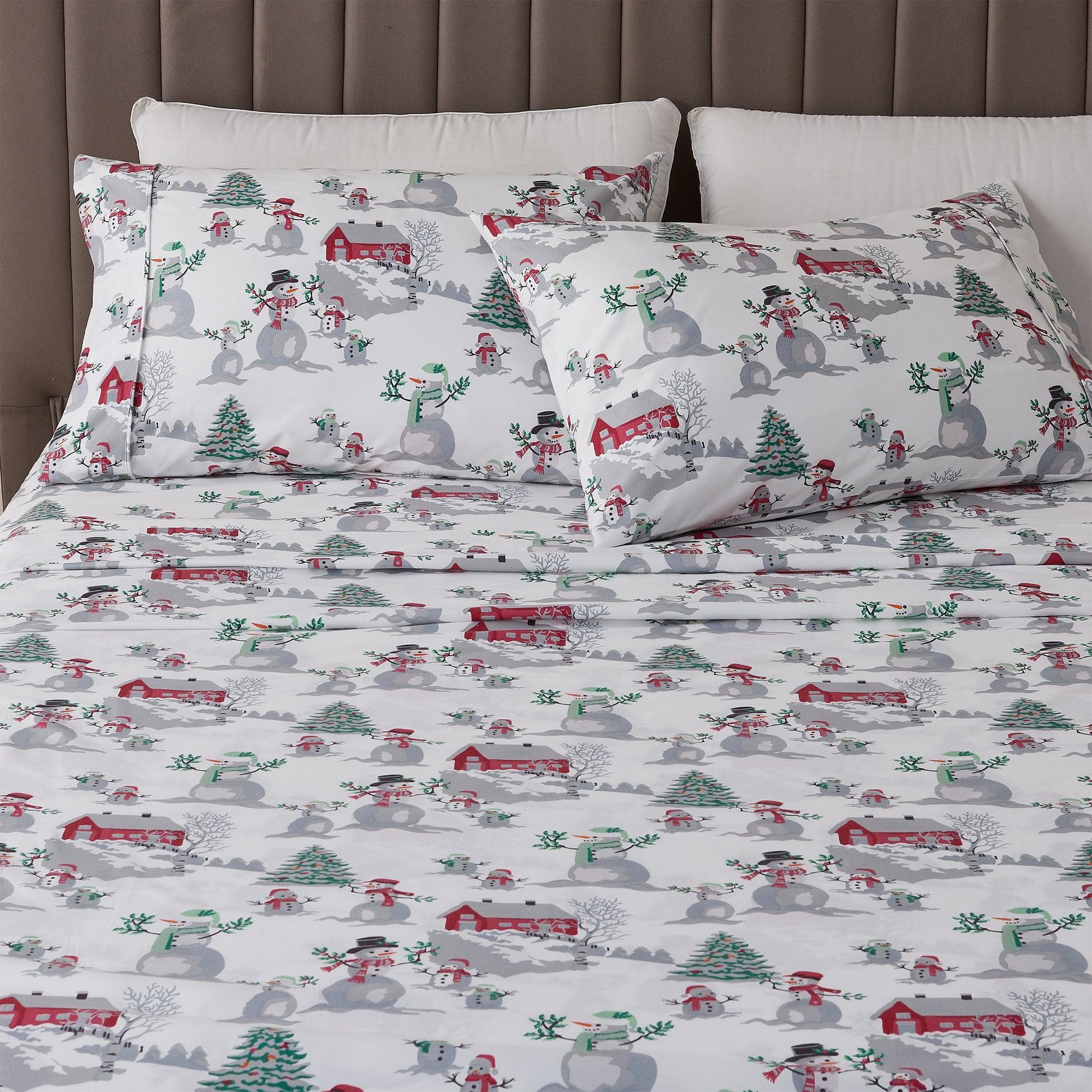 4-Piece Lodge Microfiber Sheet - Mountain Ridge Collection