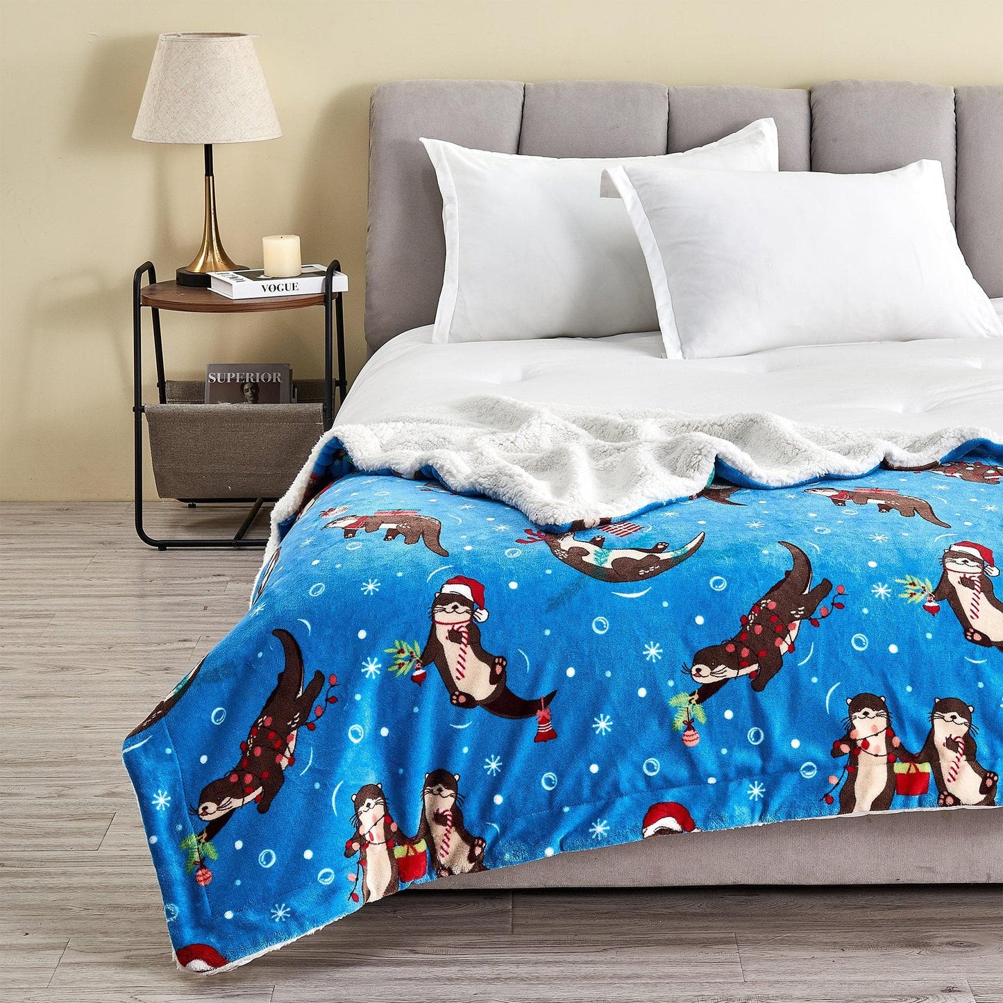 Holiday Sherpa Throw - Esmay Collection