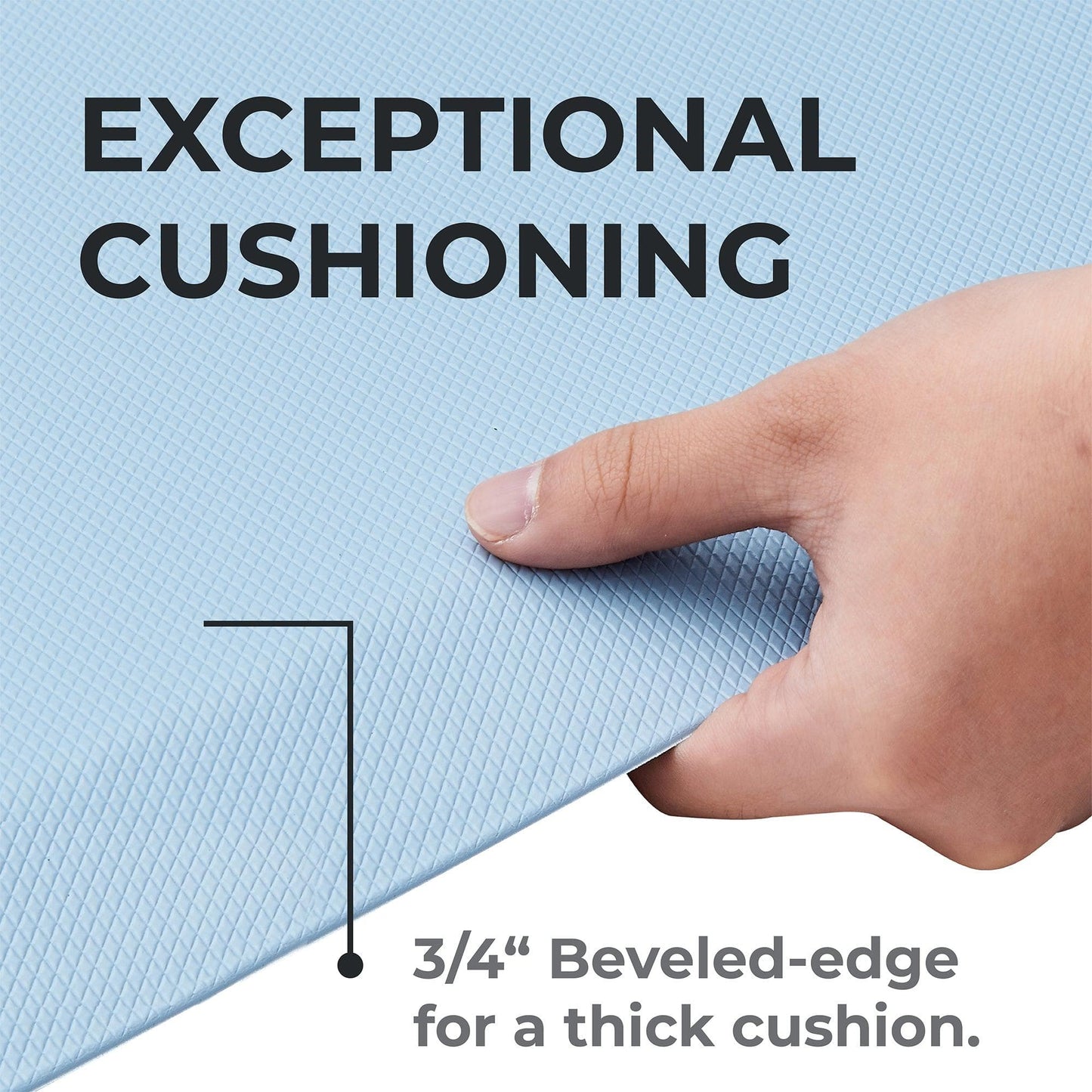 Cushioned Anti-Fatigue Standing Kitchen Mat