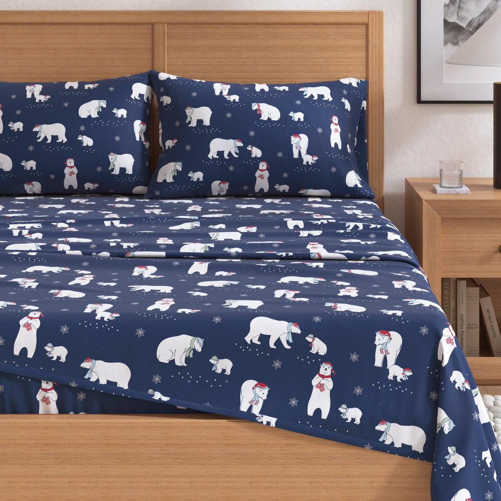 4-Piece Turkish Cotton Flannel Sheet - Whittaker Collection