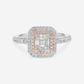 Gregg Ruth 14K Gold, White Diamond and Fancy Pink Diamond Engagement Ring
50635