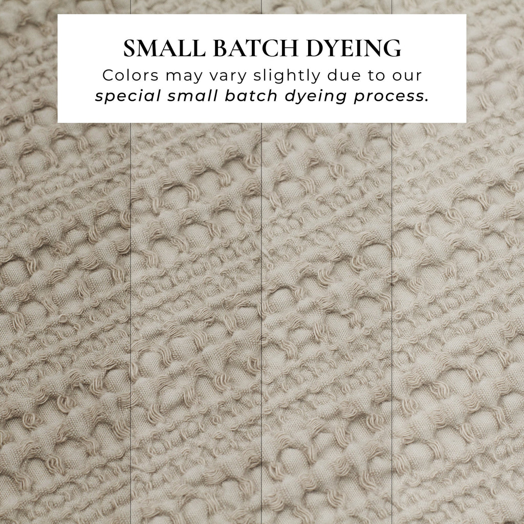 100% Cotton Honeycomb Waffle Duvet Set - Mattea Collection