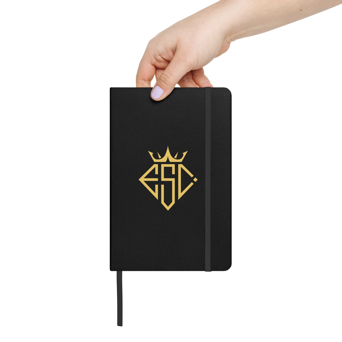 Hardcover bound notebook