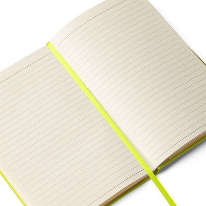 Hardcover bound notebook