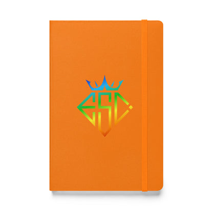 Hardcover bound notebook