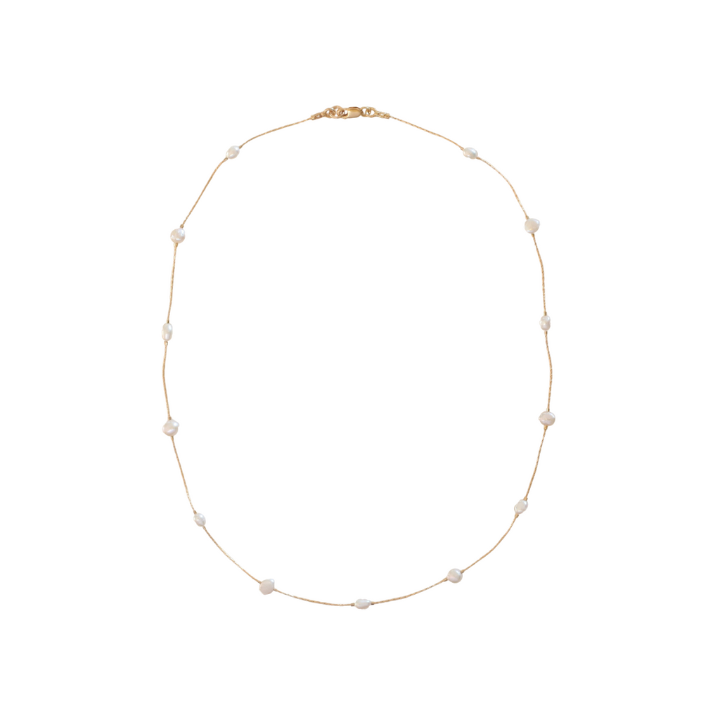 Floating Pearl Necklace