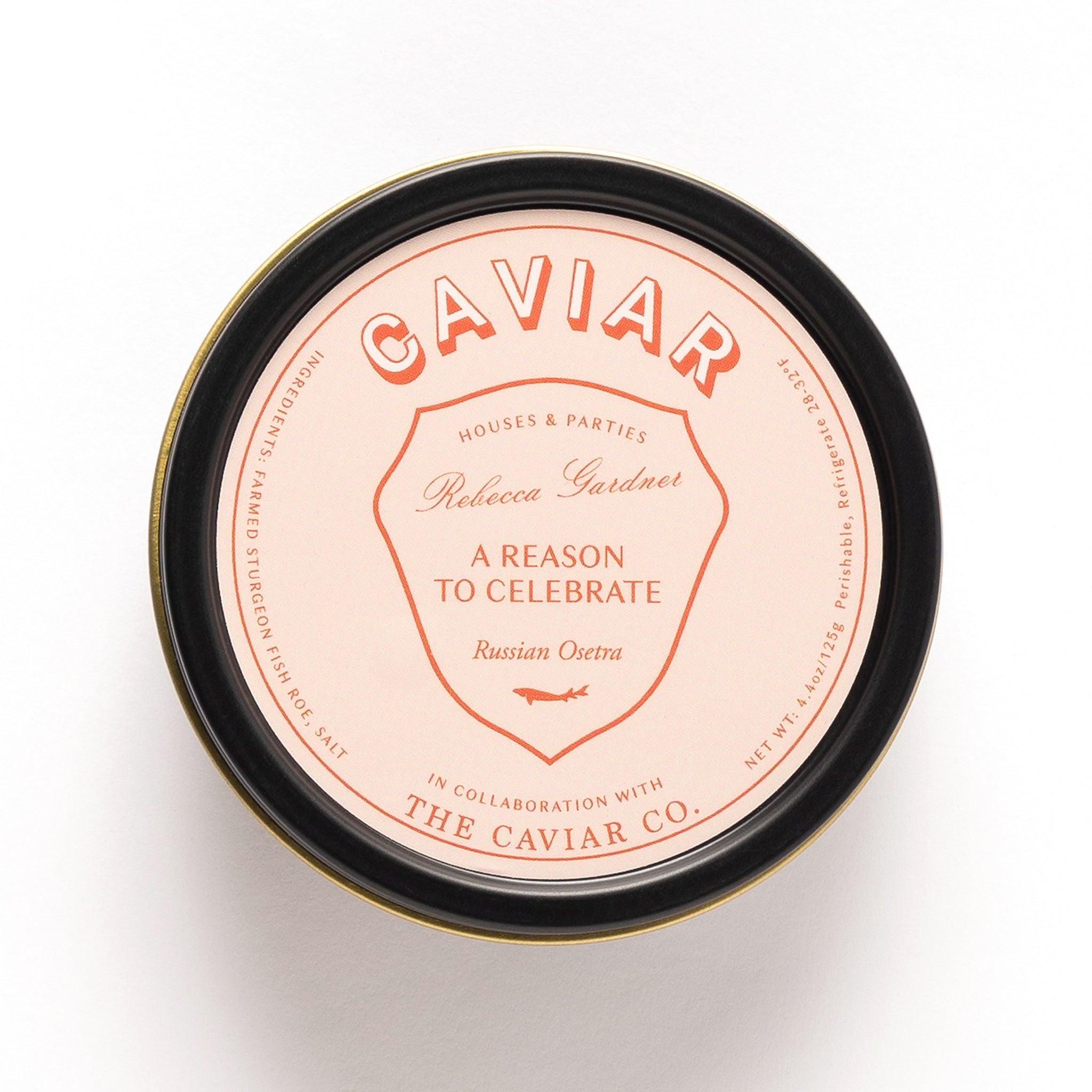 Houses & Parties Celebratory Caviar - The Caviar Co.