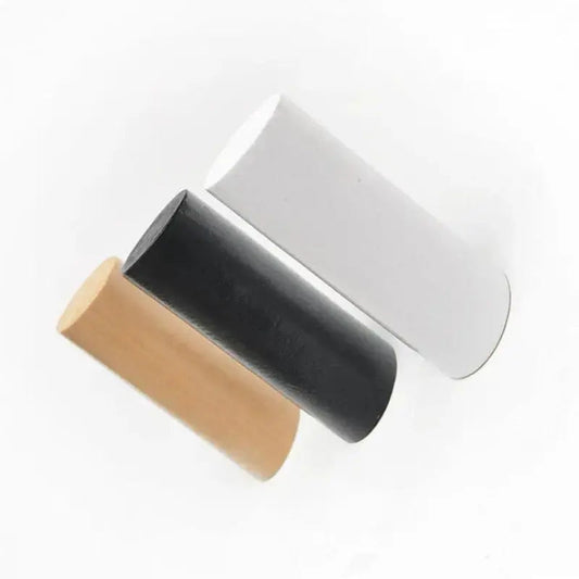 Wood Coat Hook - White & Black