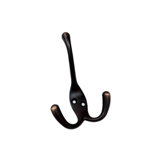 Double Hook Oil Rubbed Bronze