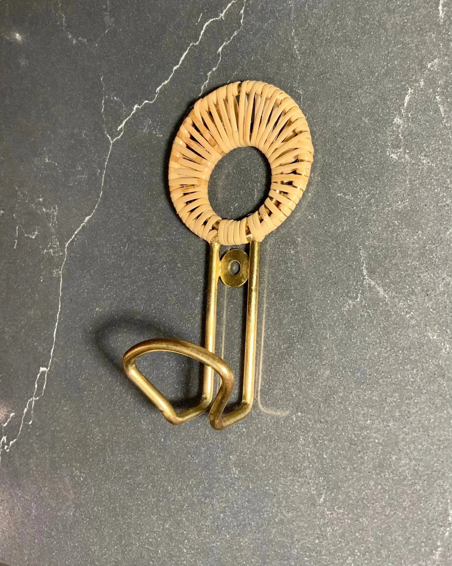 Rattan Bohemian Style Metal Hook