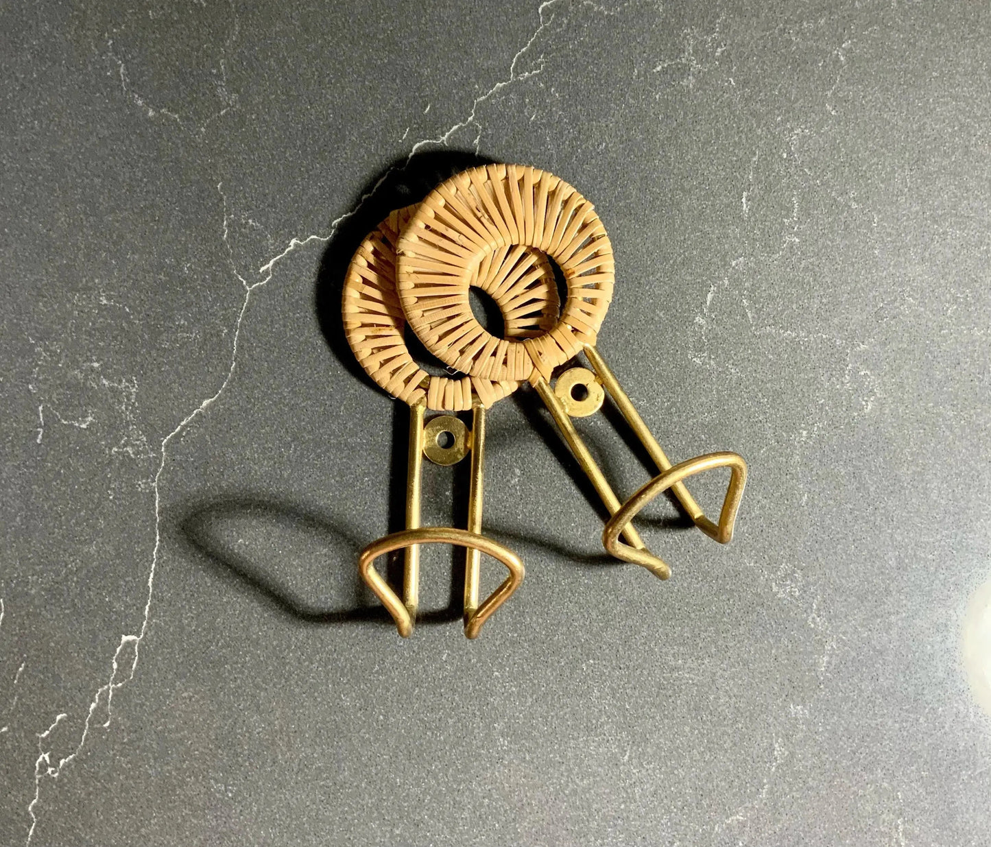Rattan Bohemian Style Metal Hook