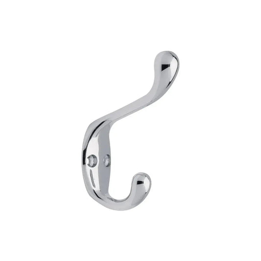 Polished Chrome Double Hook