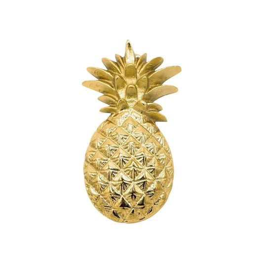 Brass Pineapple Door Knocker - Polished Brass