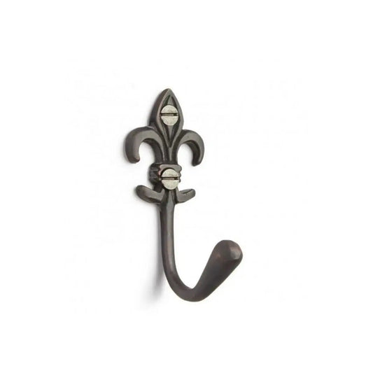 Fleur de Lis Metal Hook