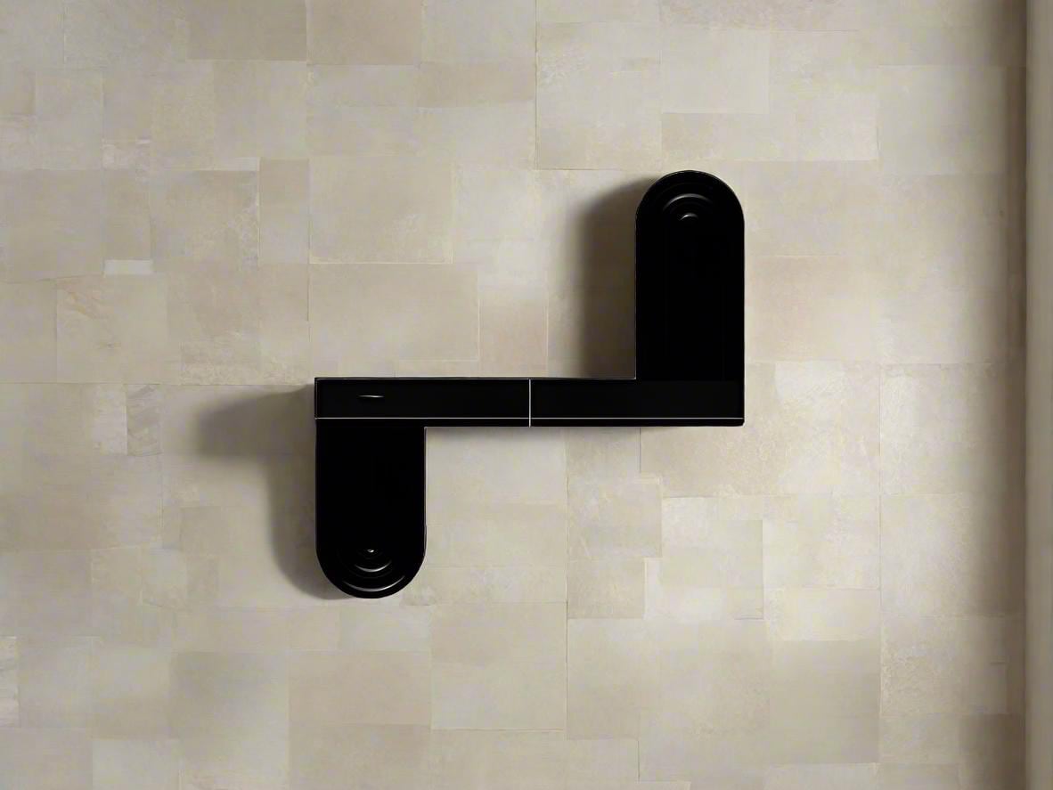 Modern Floating Wall Shelf, Unique Arch Oval Home Decor, 3D Printed Propagation or Reed Diffuser Shelf, Wall Shelf Catchall, Entryway Decor