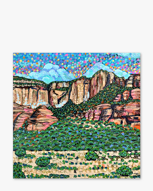 Evergreen Sandstone ( Original Painting )
