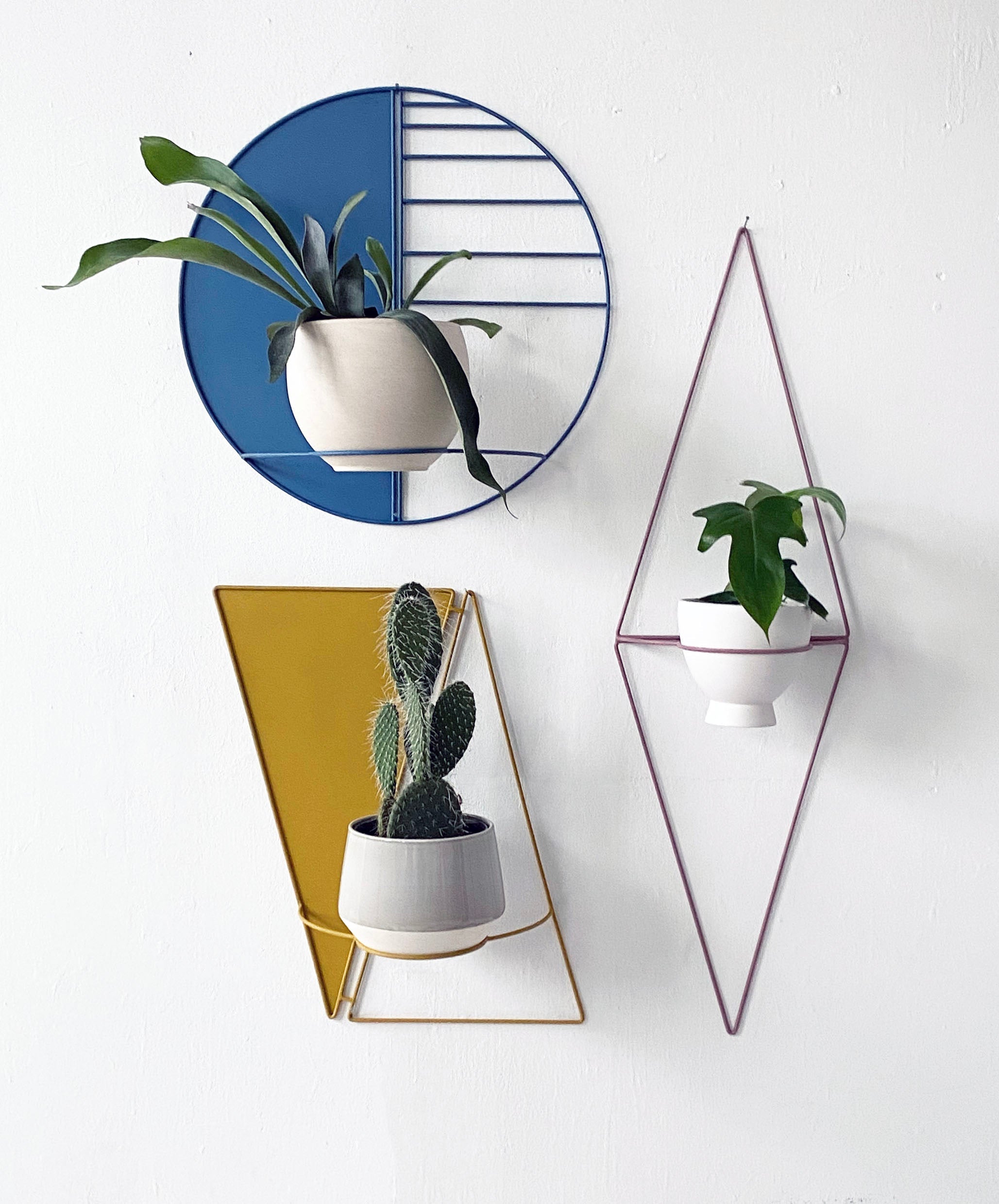 Diamond Eye Wall Planter