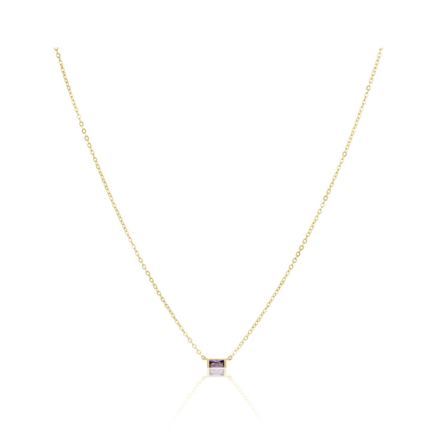 Willow Necklace- Purple