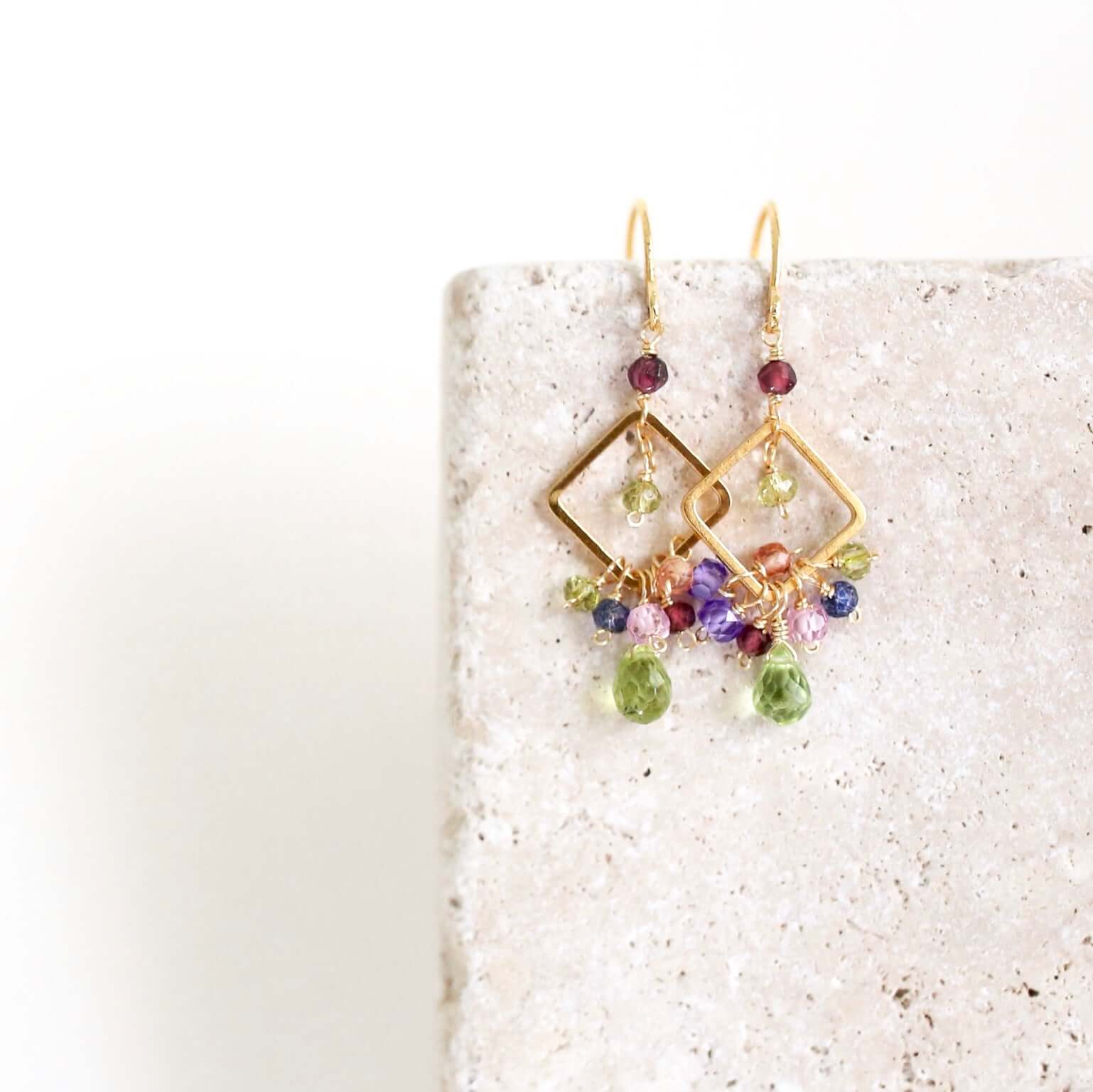Peridot Pixy Earrings