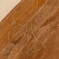 Box Paperclip Chain Bracelet