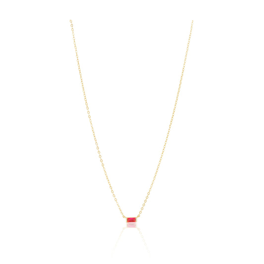 Willow Necklace-Red