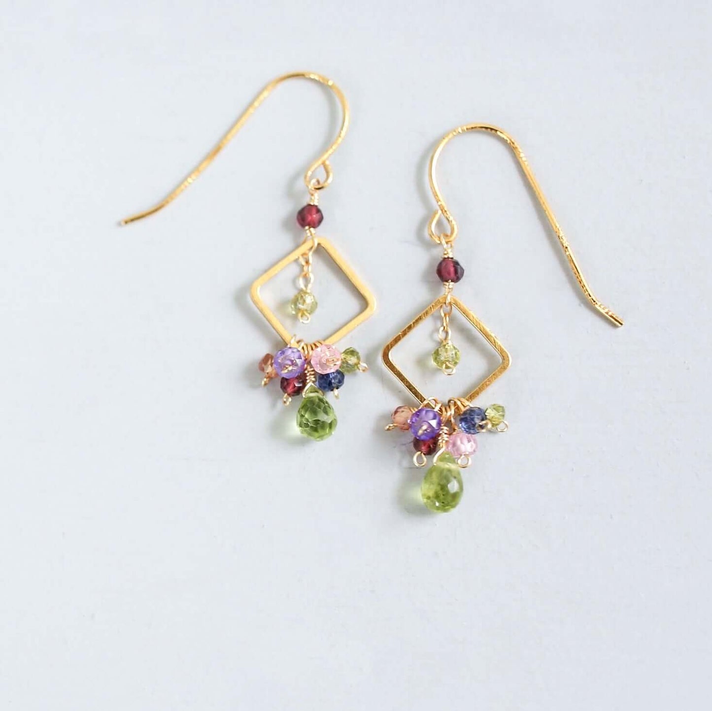 Peridot Pixy Earrings