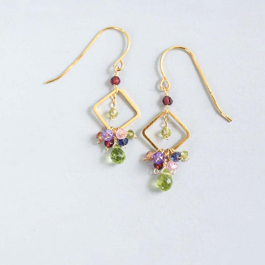 Peridot Pixy Earrings
