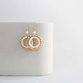 Pearl Mini Hoop Earrings