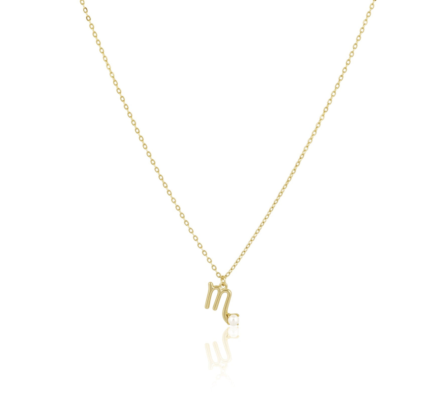 Zodiac Pearl Necklace