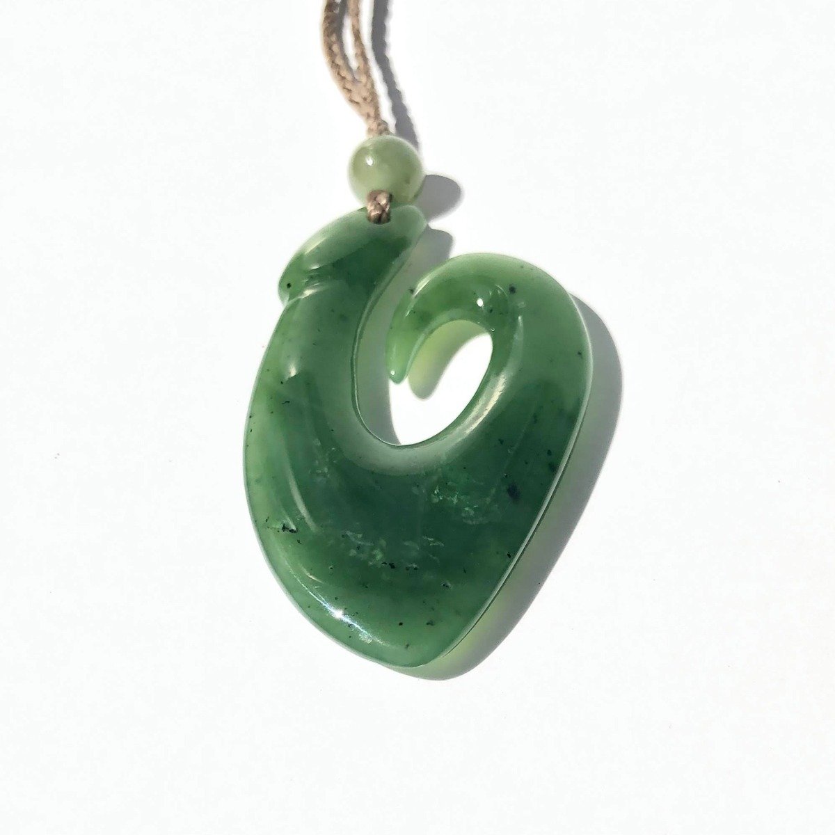 Canadian Jade Fish Hook, 1.5"