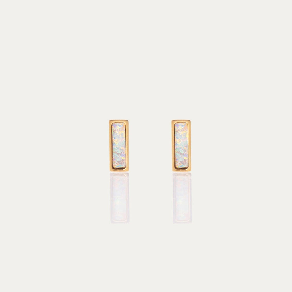 Isla Opal Stud Earrings