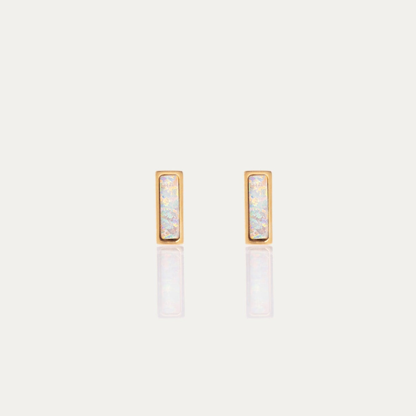 Isla Opal Stud Earrings