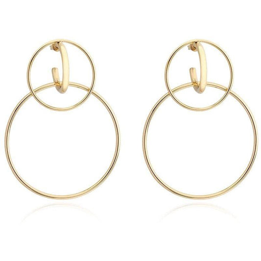 Kara Double Hoop