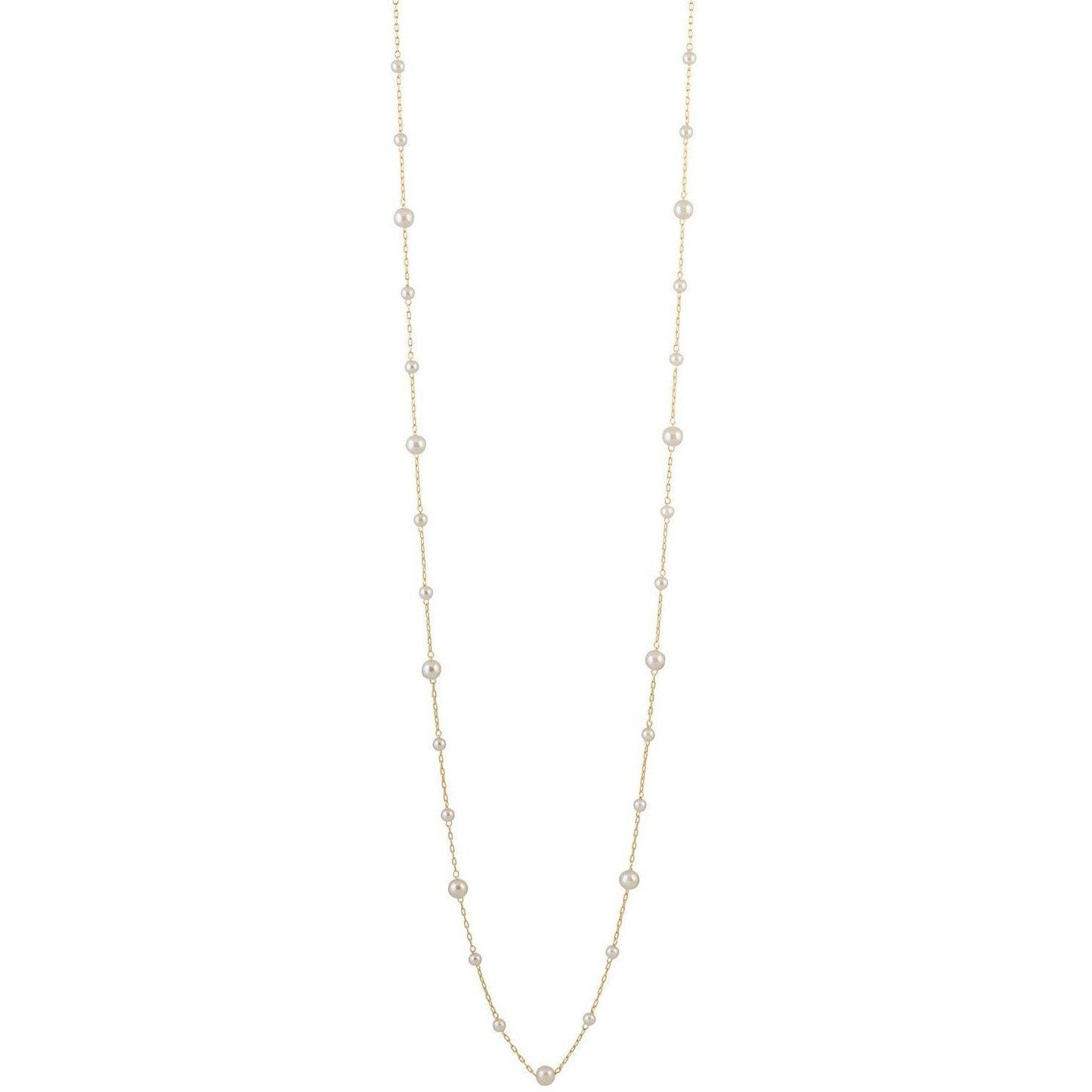 Long Pearl Necklace