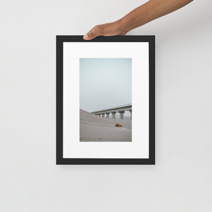 Matte Paper Framed Poster With Mat