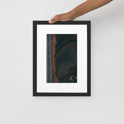 Matte Paper Framed Poster With Mat