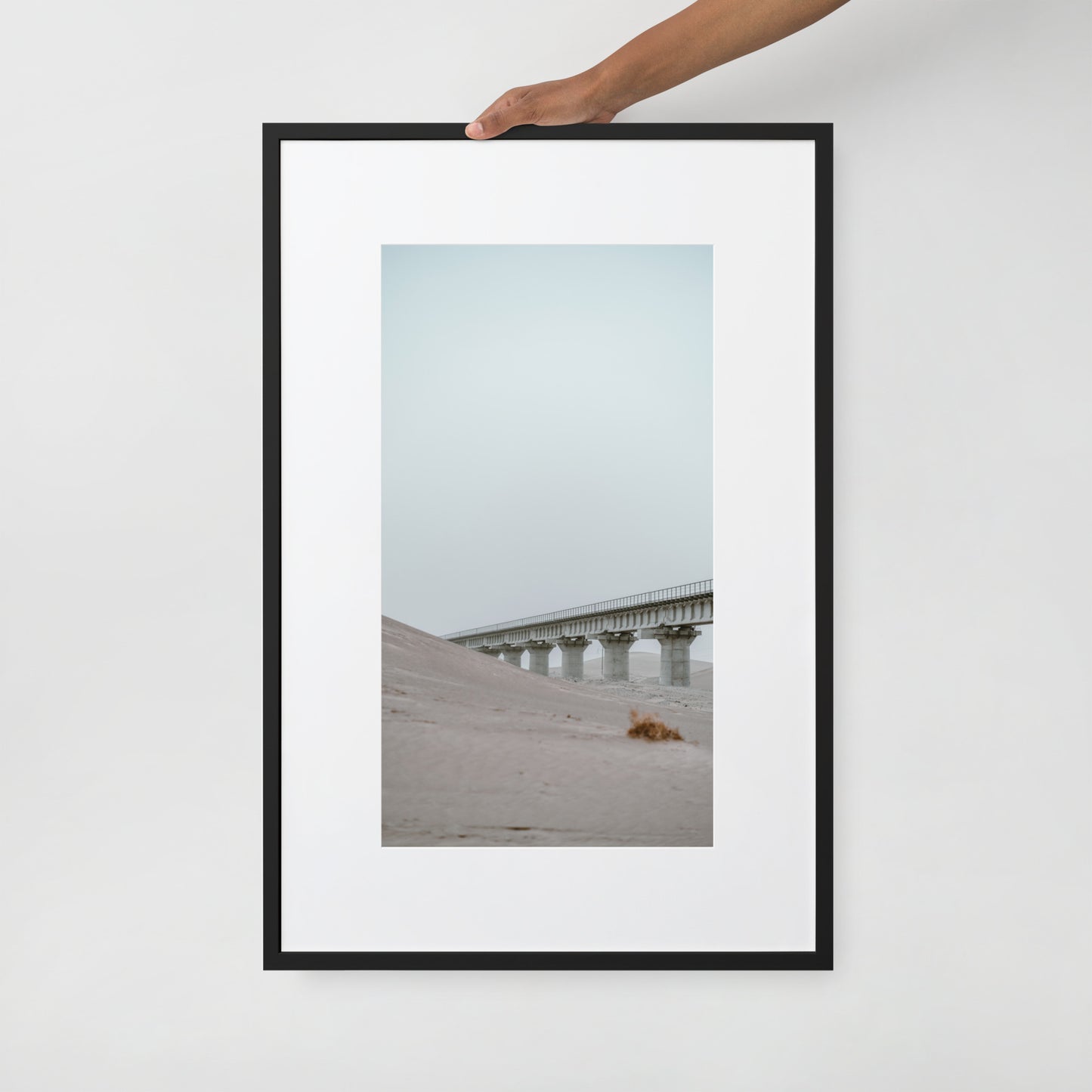 Matte Paper Framed Poster With Mat