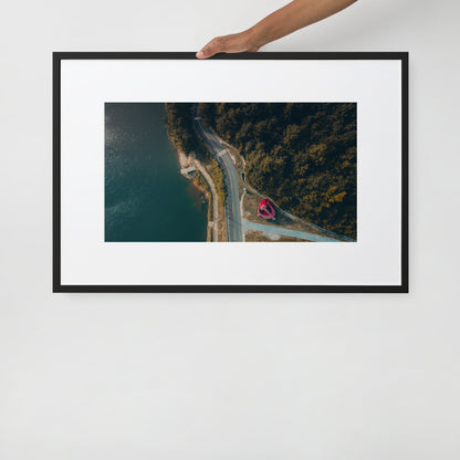 Matte Paper Framed Poster With Mat