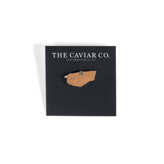 Merchandise - Caviar Bump Pin