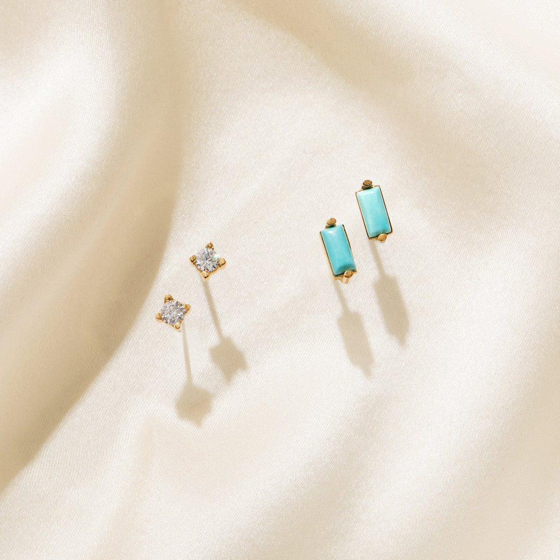 Mini Celeste Stud Earrings
