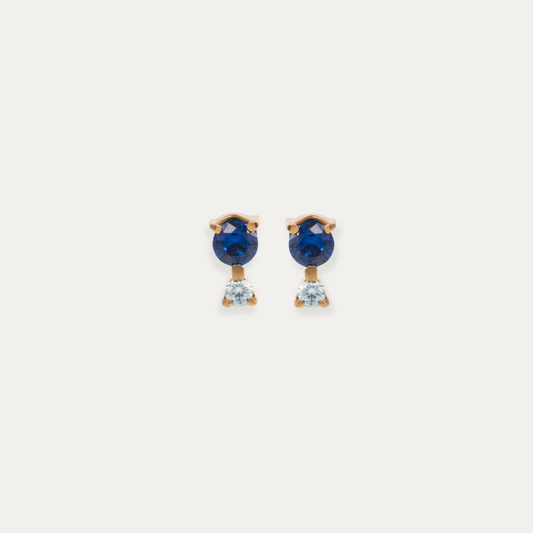 Mini Coco Screw Back Stud Earrings